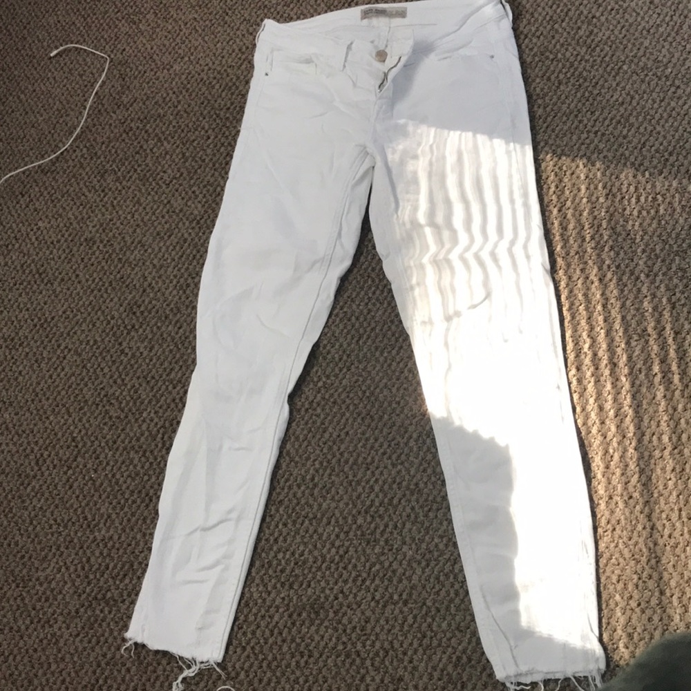 White Zara jeans